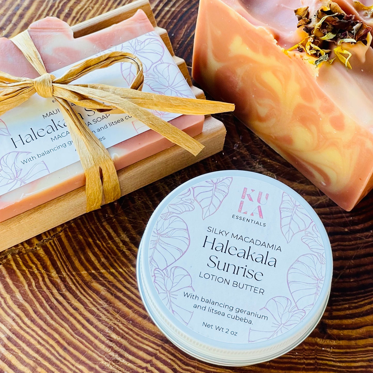 Maui Goat Milk Soap Gift Set - Haleakala Sunrise