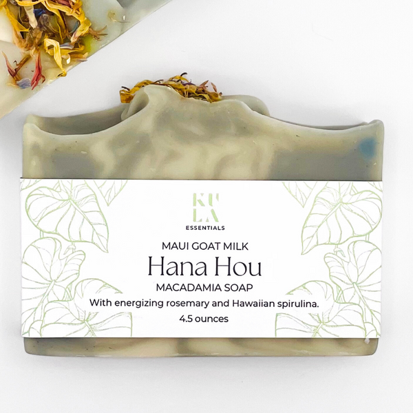 HANNANA SOAP & CLEANSING セット Maui Goat Milk Macadamia Soap - Hana Hou – Kula Essentials
