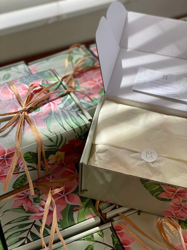 Personalize your note, packaging, and/or labels.