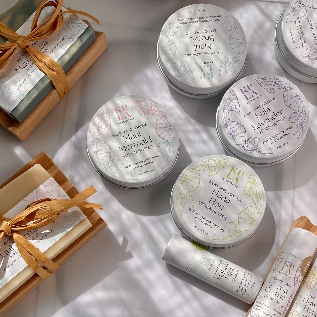 Creamy Care Maui Beeswax Lip Balm - Orange Sunset