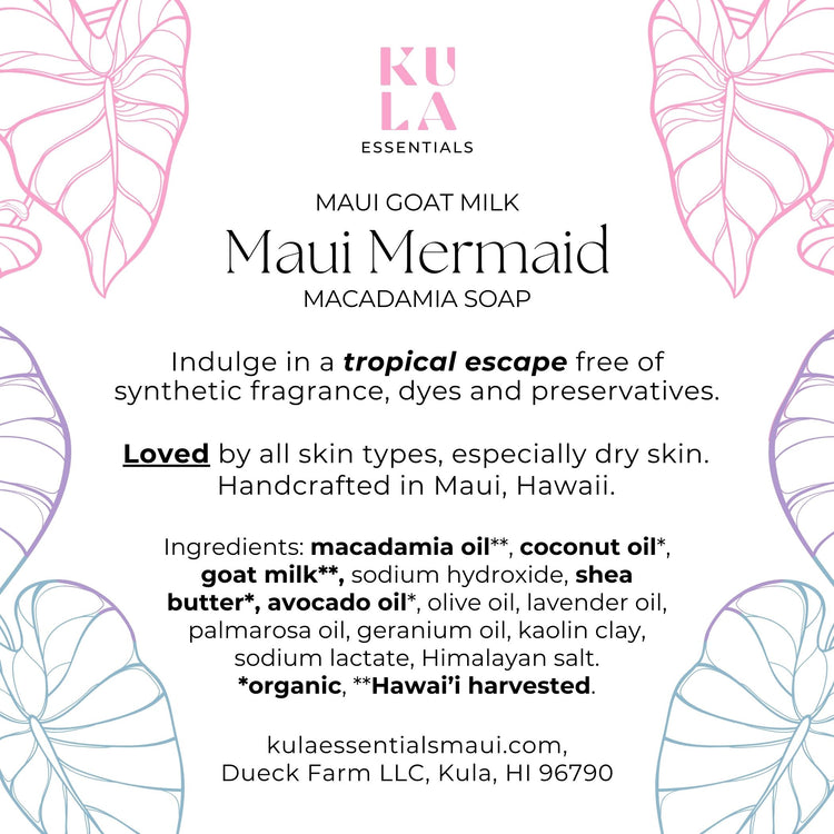 Maui Goat Milk Macadamia Soap