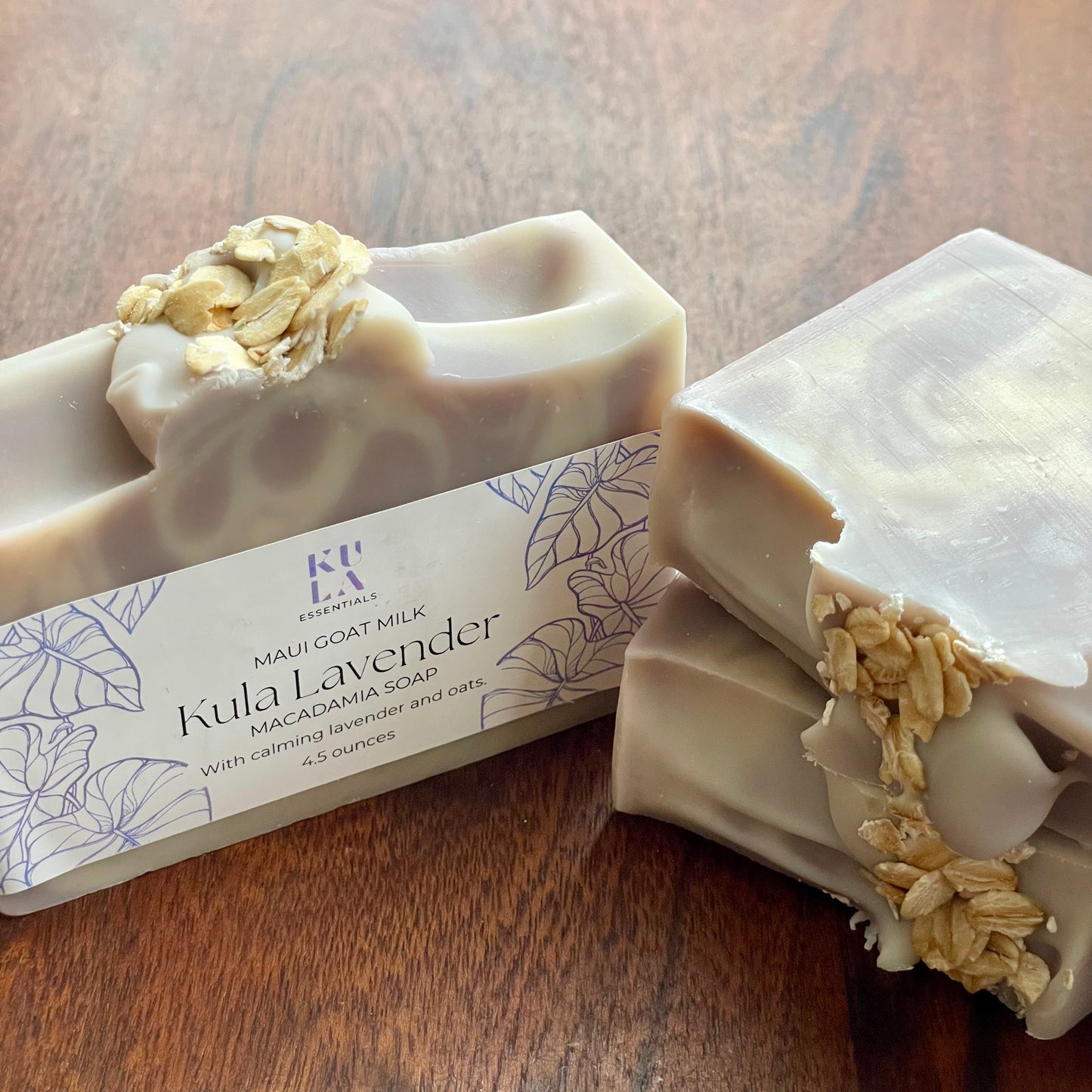 Maui Goat Milk  Macadamia Soap - Kula Lavender